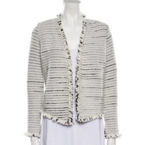 Nic+ Zoe Striped Evening Jacket